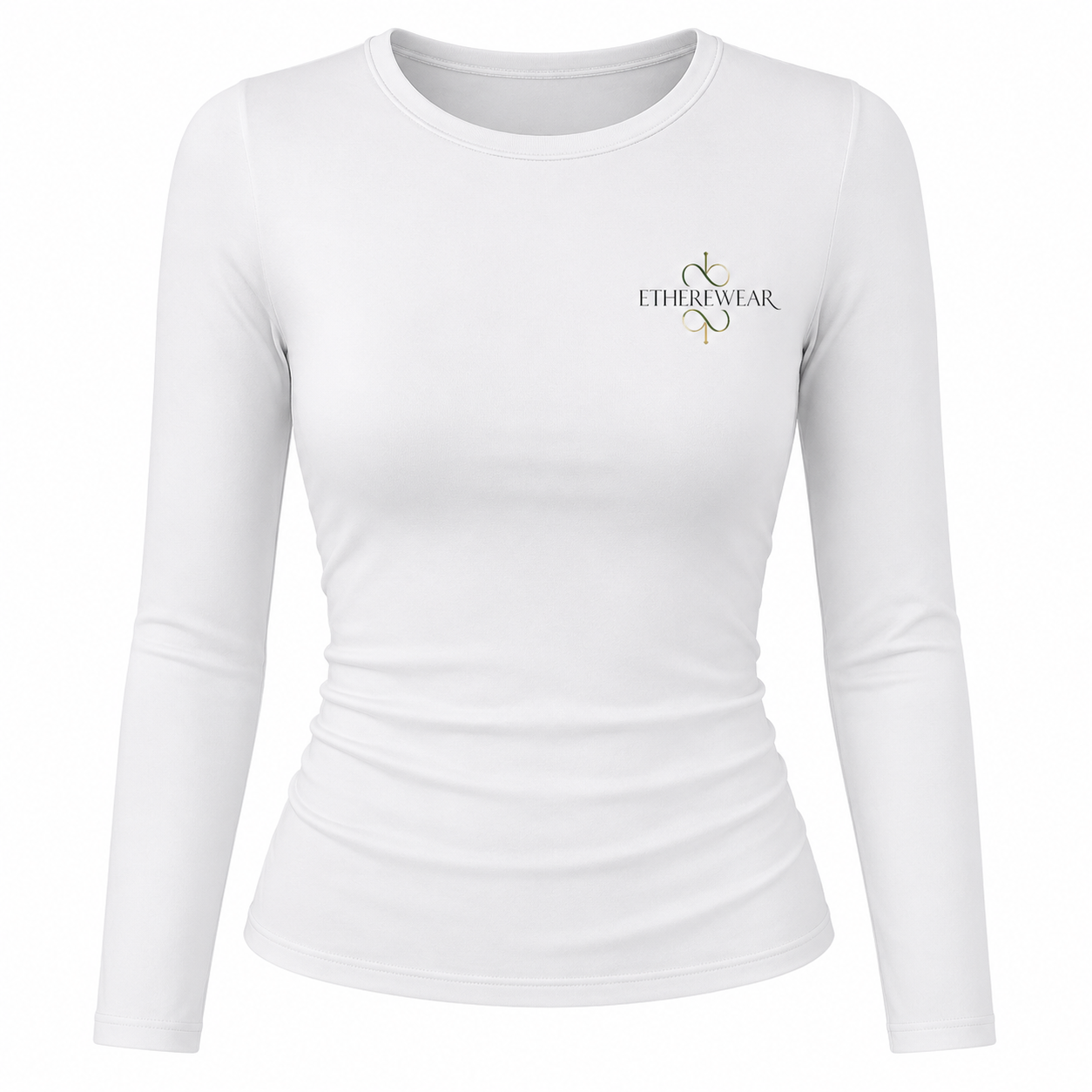 Zeagoo Women's Fitted Long Sleeve Crop Basic Tee